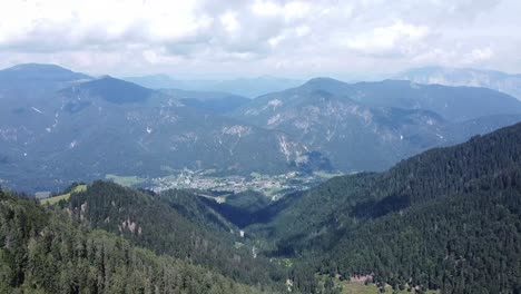 Espectacular-Paisaje-Montañoso-De-Dolomitas,-Italia