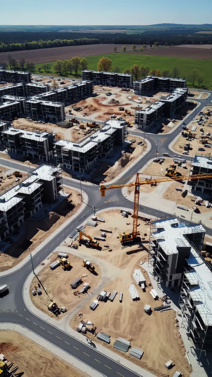 Construction Site Aerial Views