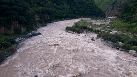 Sobrevuelo-Marañón-O-Maranon-Río-Amazonas-Corriente-De-Agua-Que-Fluye-En-Perú