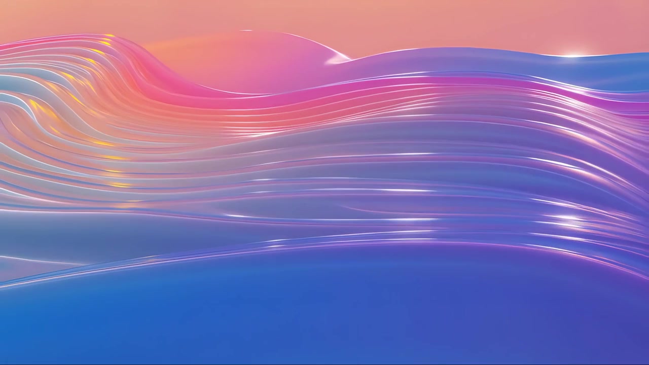 Abstract Fluid Motion Background 4K