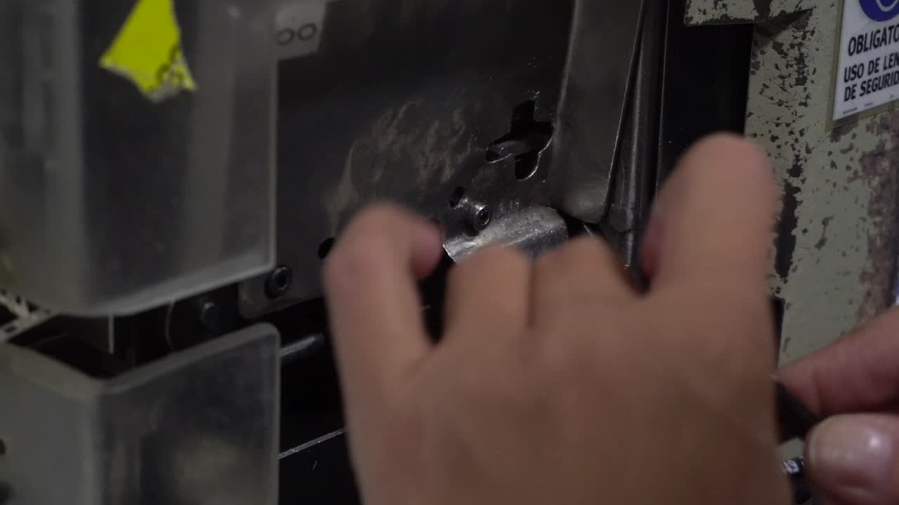 Cable manufacturing in factory