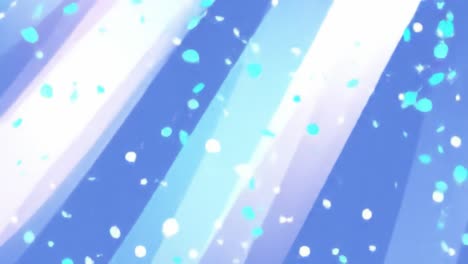 an engaging display of swirling patterns and vibrant particles floats through a colorful and bright environment. the dynamic visuals create an energizing atmosphere perfect for creative inspiration.