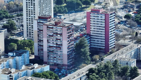 alto sobre la mosson: la planificación urbana se encuentra con el arte arquitectónico.