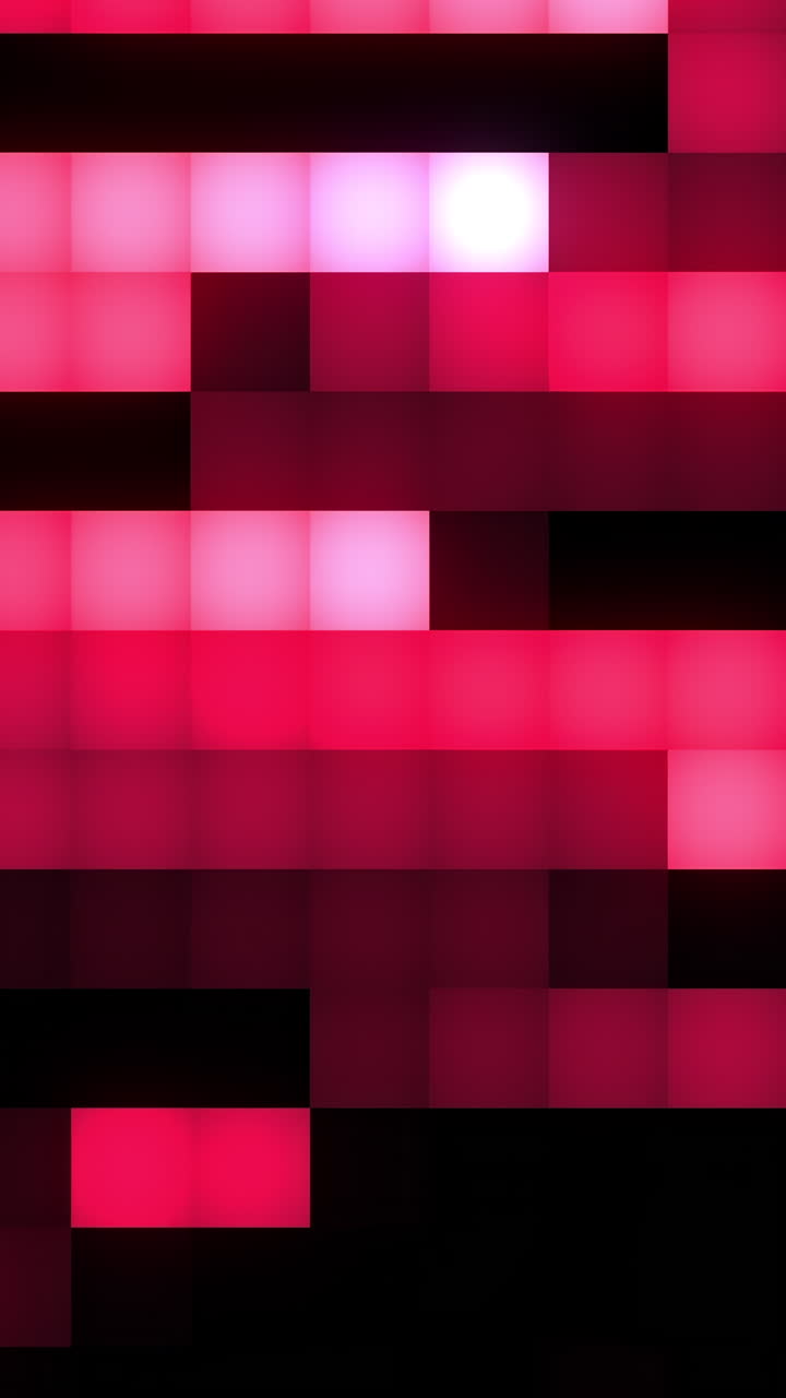 fondo rojo y rosa pixelado abstracto