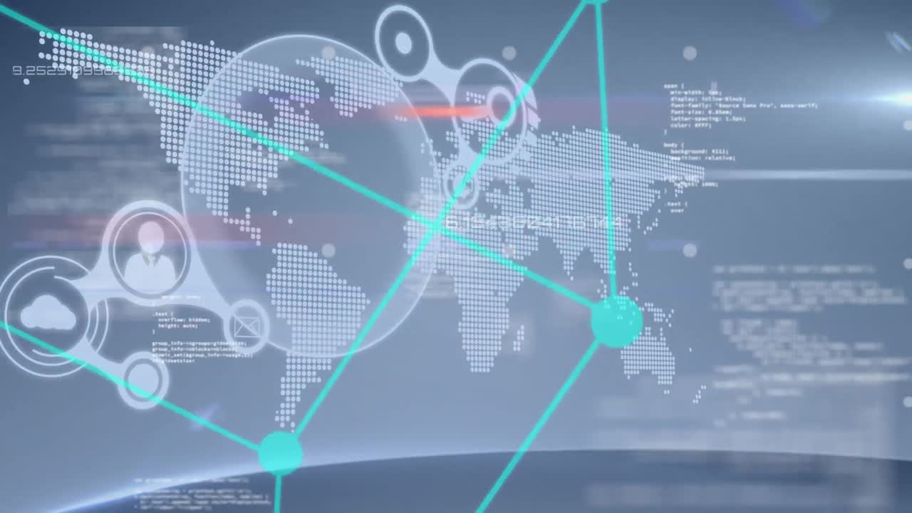 데이터 및 네트워크 연결의 애니메이션