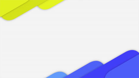 movimiento geométrico degradado azul y amarillo cuadrados retro resumen fondo 1