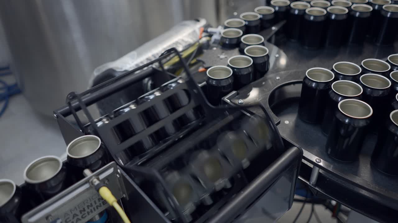 Automated Can Filling and Packaging Line