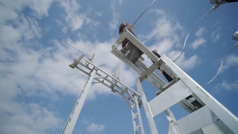 construction of a transformer substation