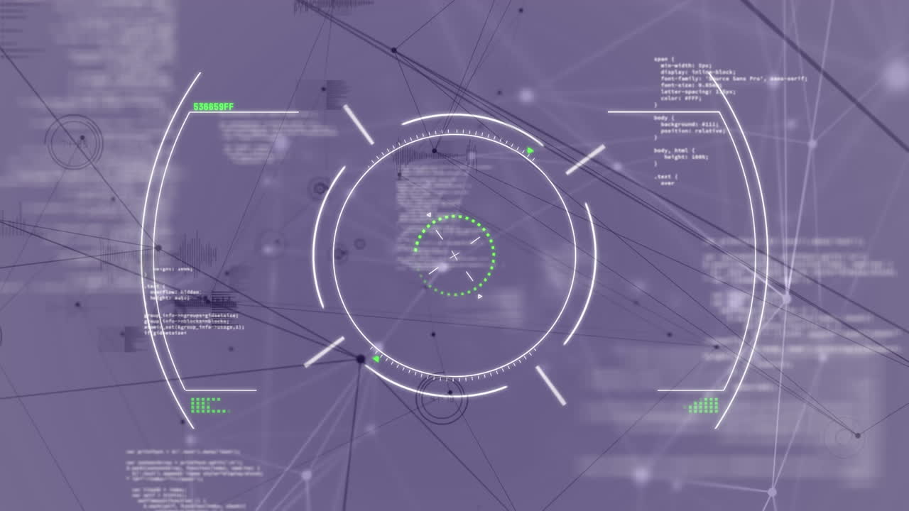 Animation of rotating safe lock over information and data processing