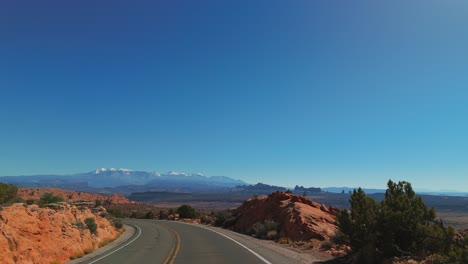 scenic arches national park in utah, usa