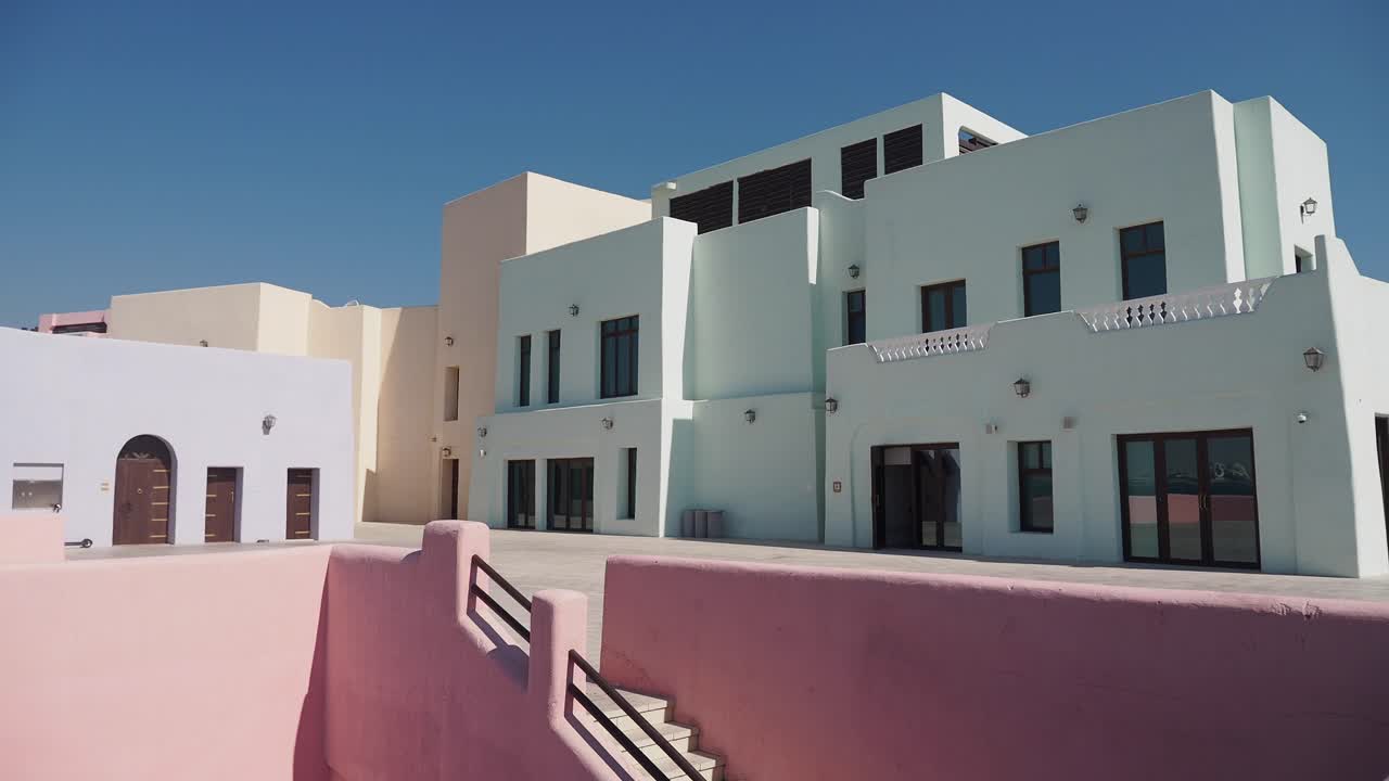 Exterior View of Buildings