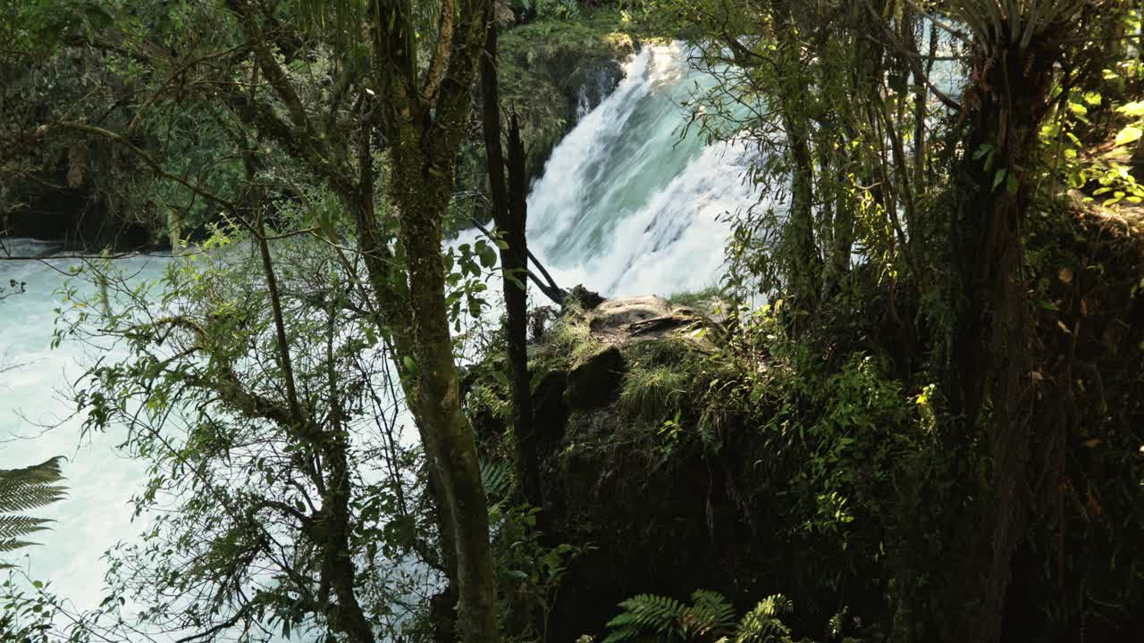 Cascate Trout Pool, Fiume Kaituna, Rotorua, Nuova Zelanda