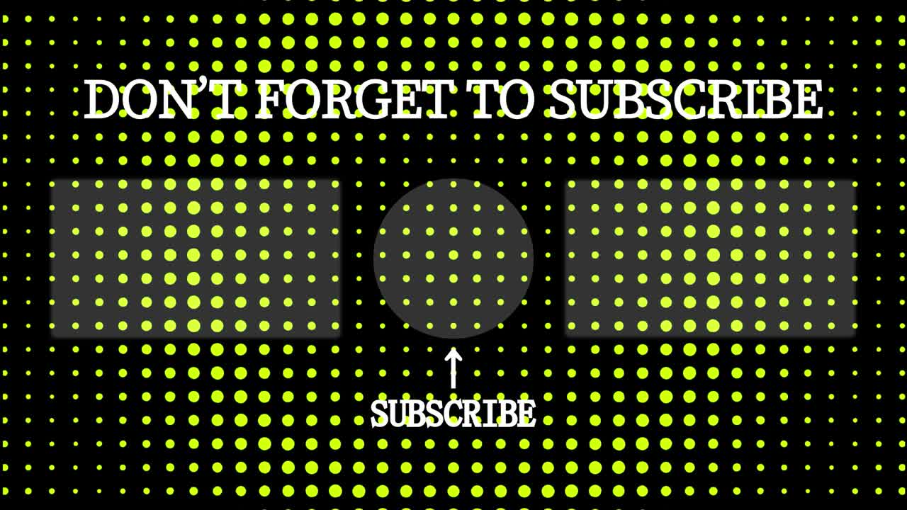 원형 물결 모션 엔드 카드 엔딩 스크린 모션 그래픽