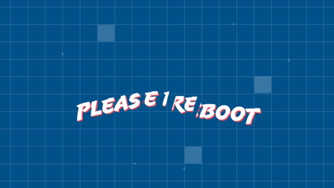 por favor, reiniciar mensaje de un juego de arcade