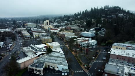 ashland, oregon, usa, winter 2023