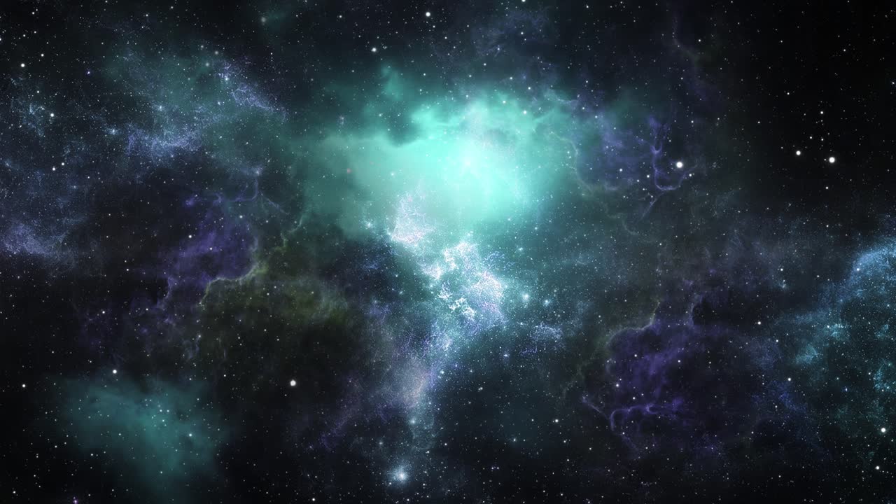 nebular gas in deep space