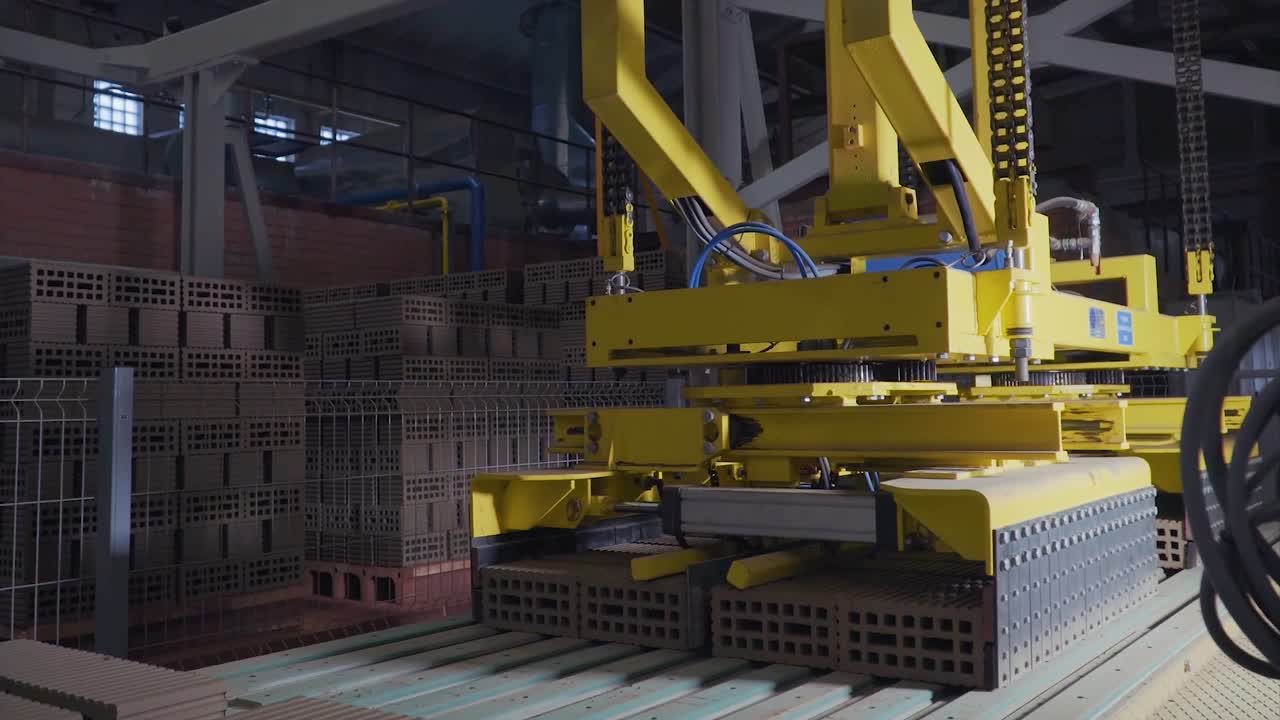 línea de producción automatizada de ladrillos