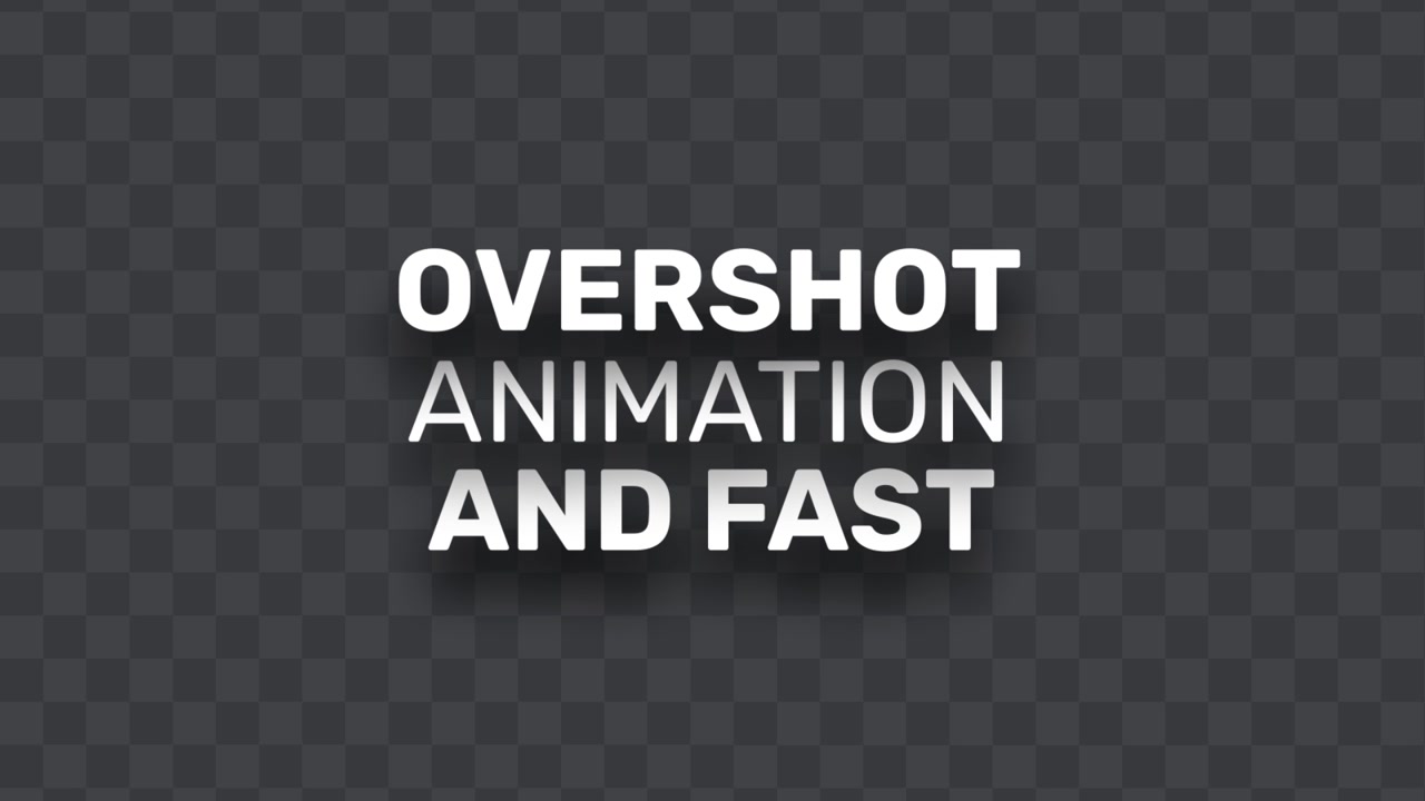 Animazione testo elastico 07 Adobe After Effects 2023 Risoluzione 3840×2160