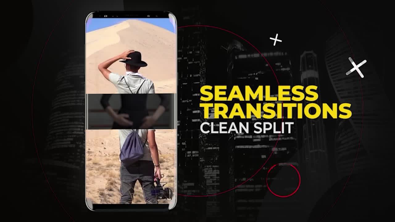 36 effetti seamless progettati per migliorare i tuoi video.