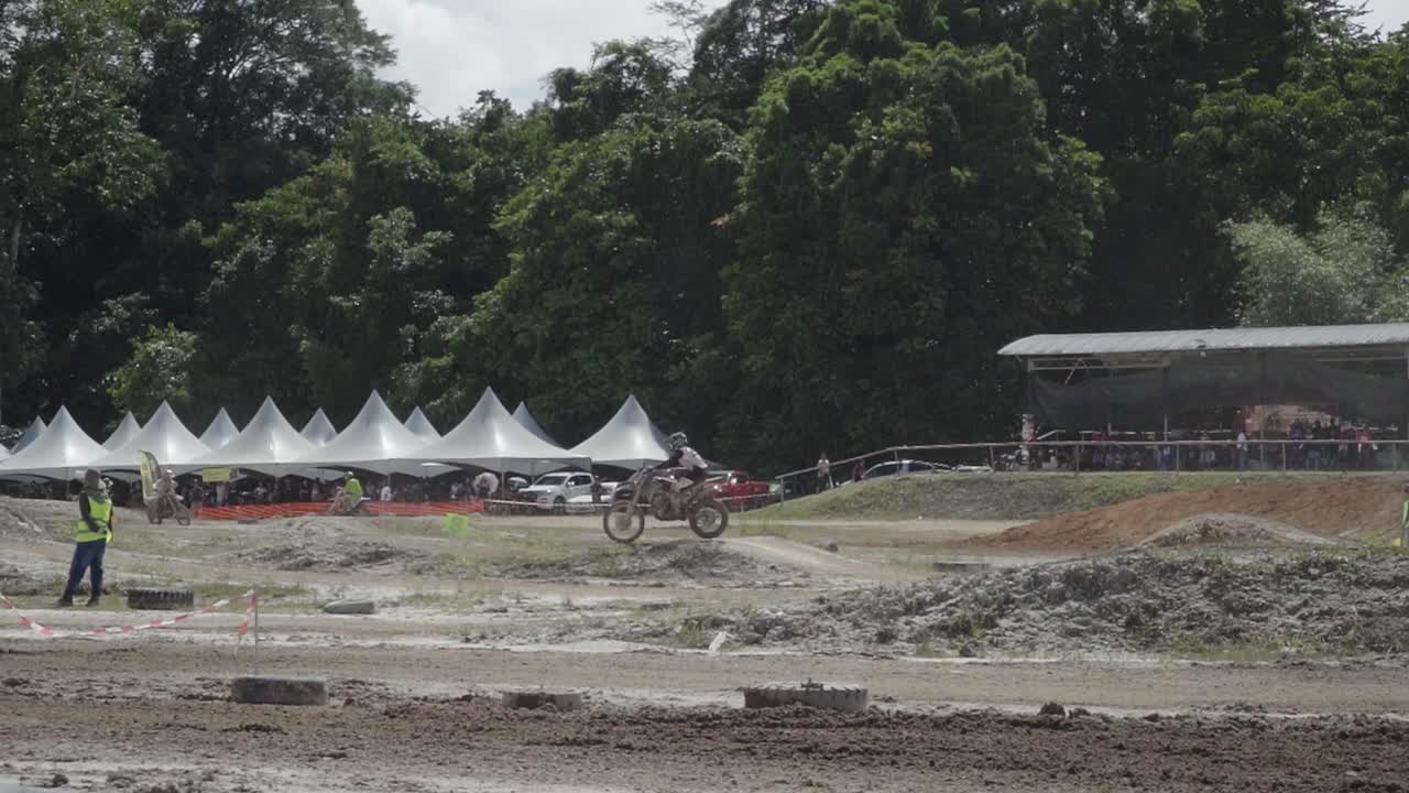 Serikin Bau Dirt Bike Race,Kuching,Borneo.