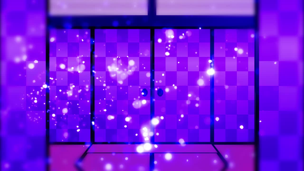 animación de introducción de puertas deslizantes de estilo japonés