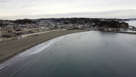 Skyline-Luftbild-In-Kamakura