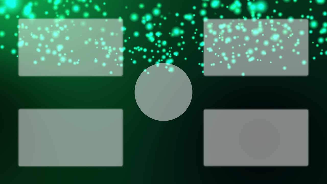 플로팅 포인트 엔드 카드 엔딩 스크린 모션 그래픽