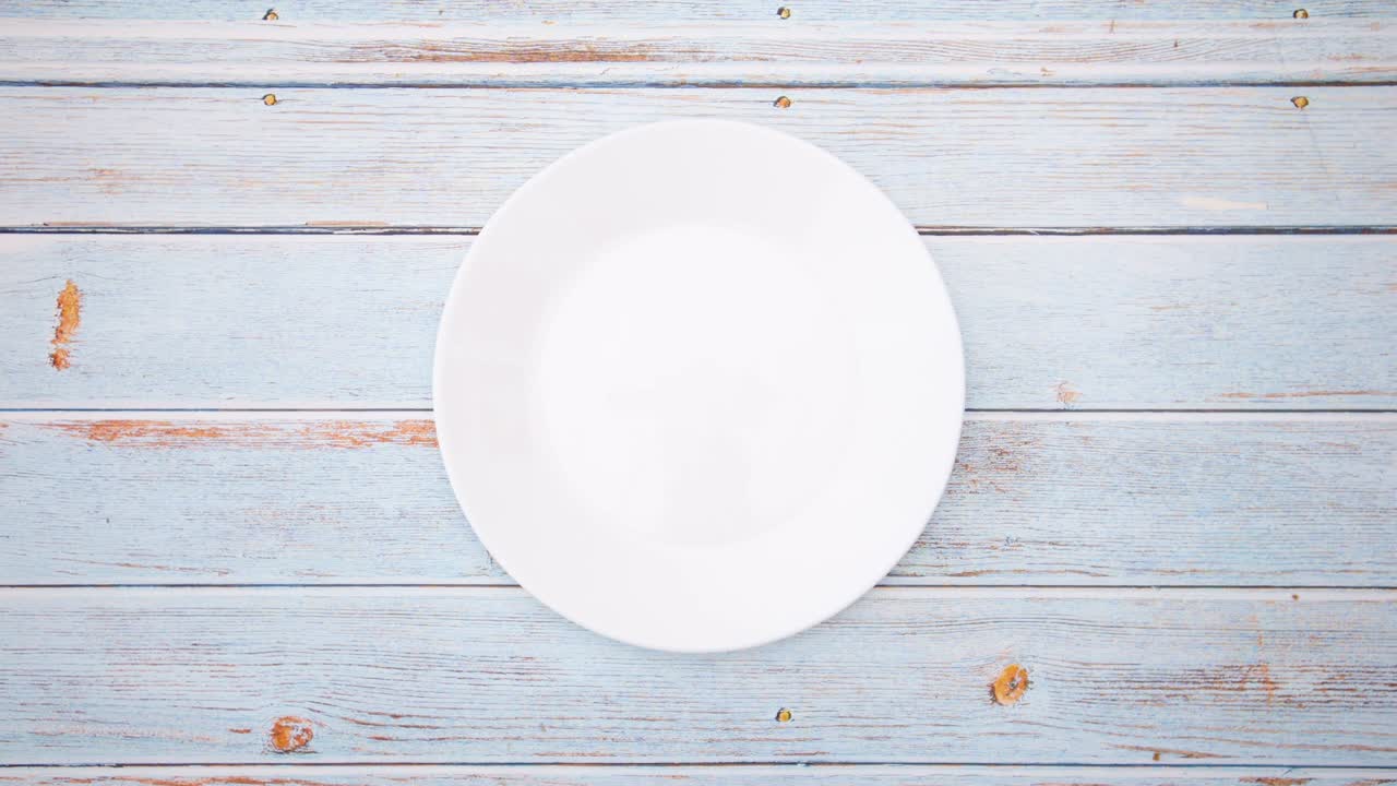 아침 식사로 샌드위치를 만드는 것 - 루핑 스 모션 애니메이션