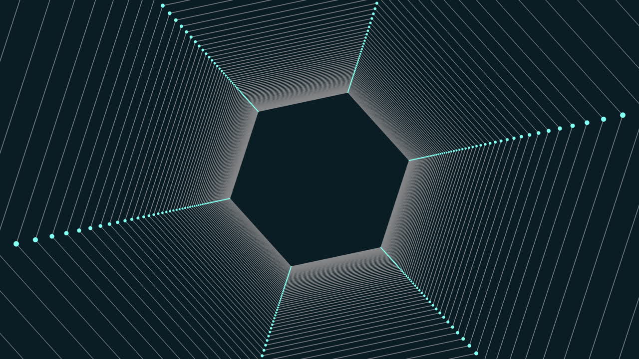 túnel del tablero de ajedrez de línea azul