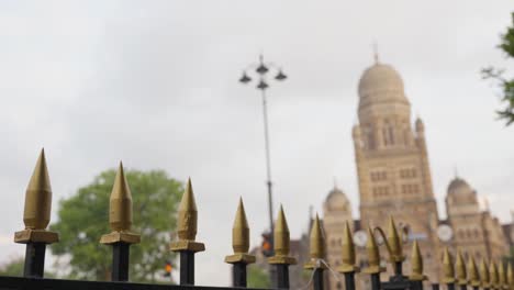 exterior of brihanmumbai municipal corporation bmc building in mumbai india 1