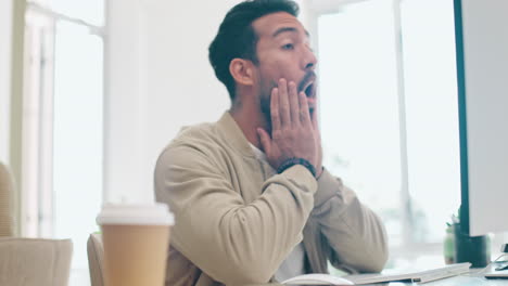 Bürocomputer,-Angst-Und-Mannstress-Wegen-Schlechtem