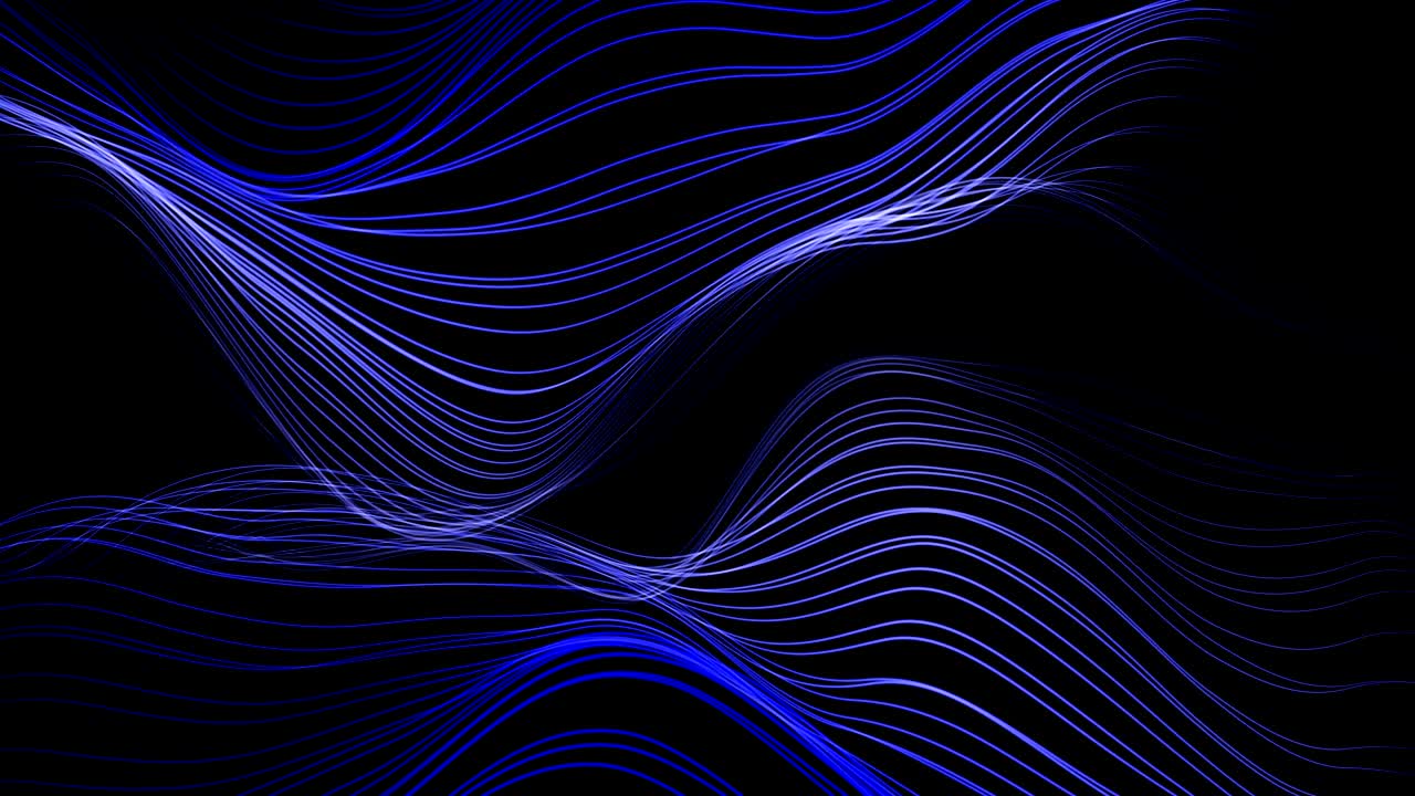 abstract background - waves (loop)