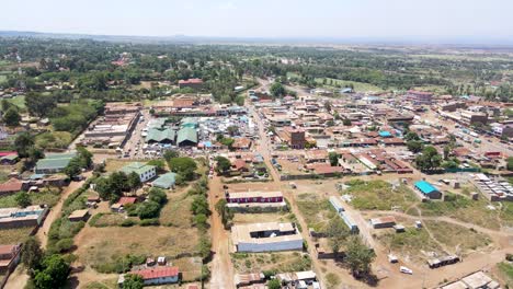 Kibera-Aéreo-Dron-Barrio-Pobre-Nairobi-Kenia-Barrio-Sucio-Contaminación-Alcantarillado-áfrica-Residencia-Famoso