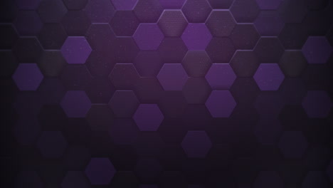 fondo abstracto de hexágono púrpura oscuro de movimiento