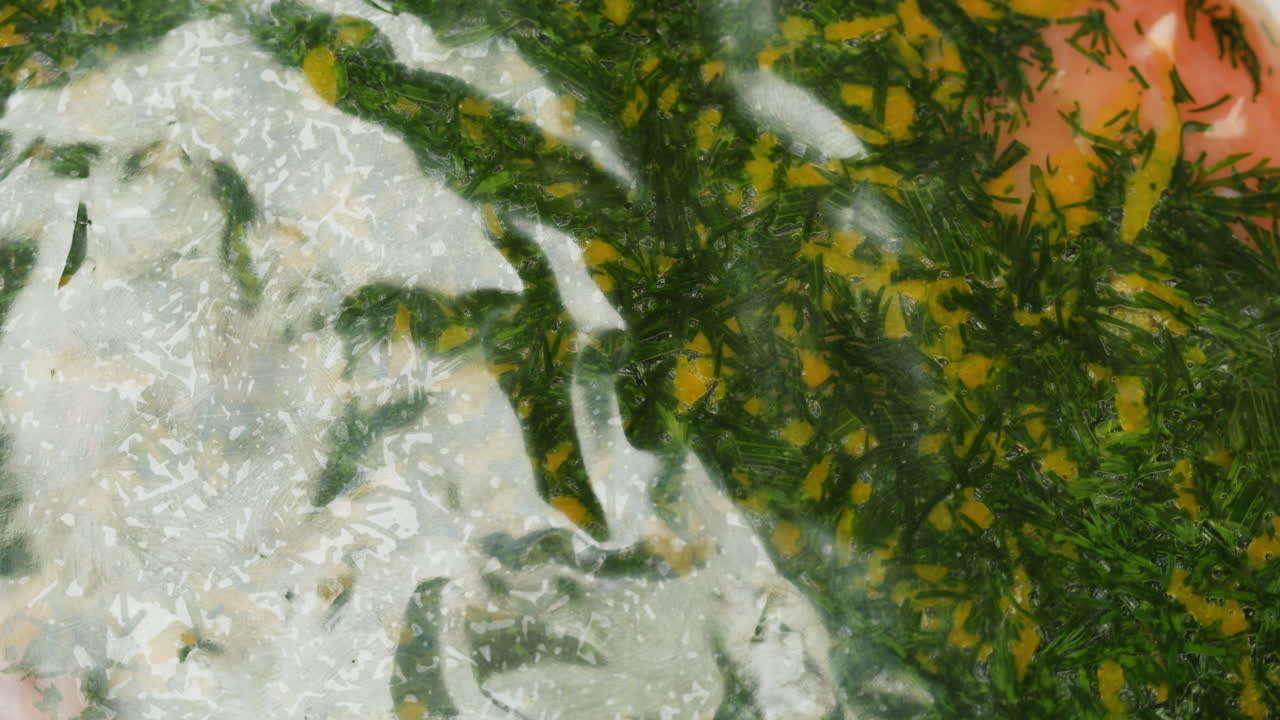 Packaged Dill and Fish