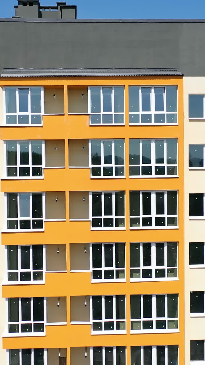 Street of residential area