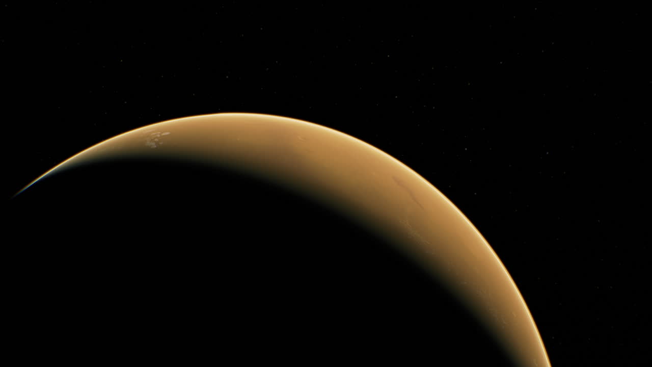 Exploring the surface features and atmosphere of mars from space