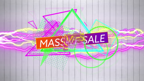 Animation-of-massive-sale-text-over-abstract-background