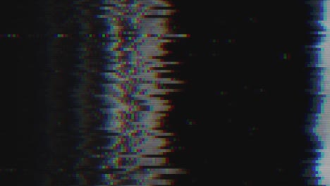 diseño único abstracto animación digital ruido de píxeles error de fallo daño de video