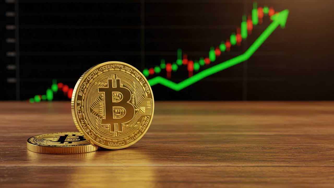 Analysis of Cryptocurrency Trends: Bitcoin and Its Rising Value Captured in Stunning Visuals Depicting Market Movements and Investment Opportunities