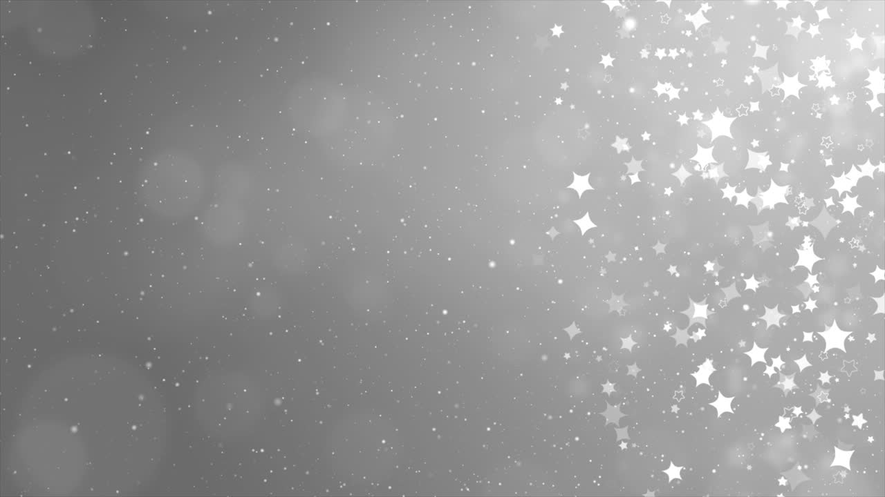 Sfondo di stelle d'argento