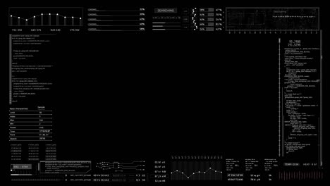 abstract user interface.hud viewfinder.technological futuristic template.frame