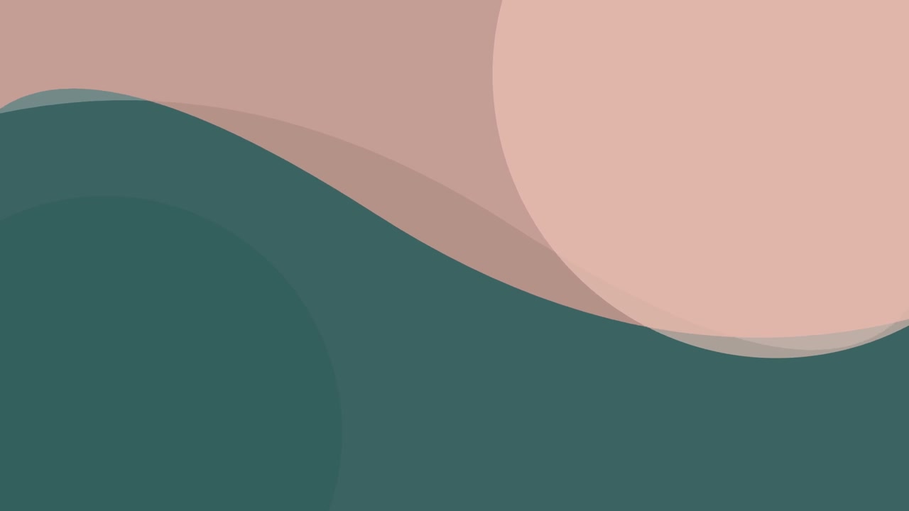 Fondo abstracto en movimiento con círculos suaves superpuestos