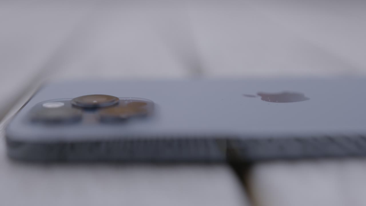 아이폰 카메라 모의 클로즈업