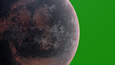 spread of the epidemic on planet earth. green screen