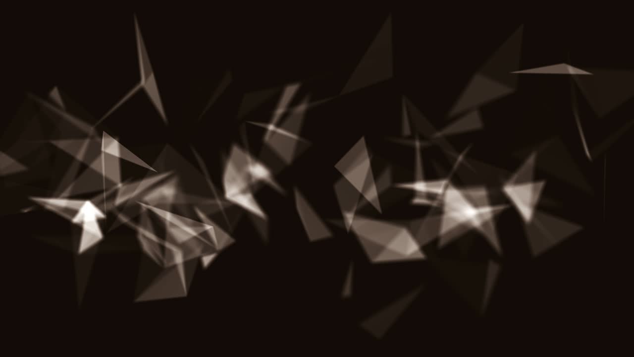 연결된 선과 점 애니메이션 루프와 함께 기하학적 추상적인 배경