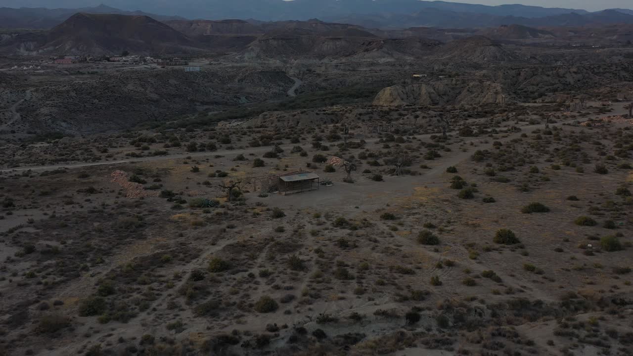 Deserto arido di Tabernas in Andalusia, Spagna