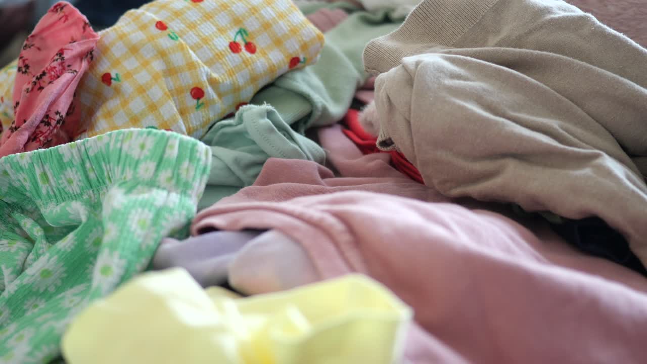 Messy Pile of Clothes