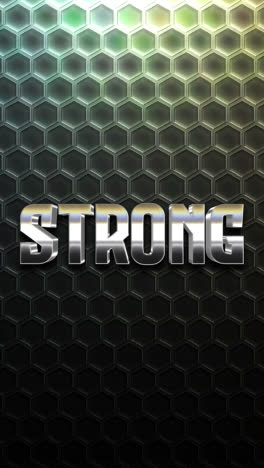 Strong Metal Background