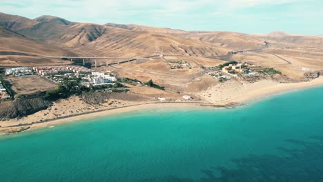 increíble playa de esquinzo con un horizonte sin fin